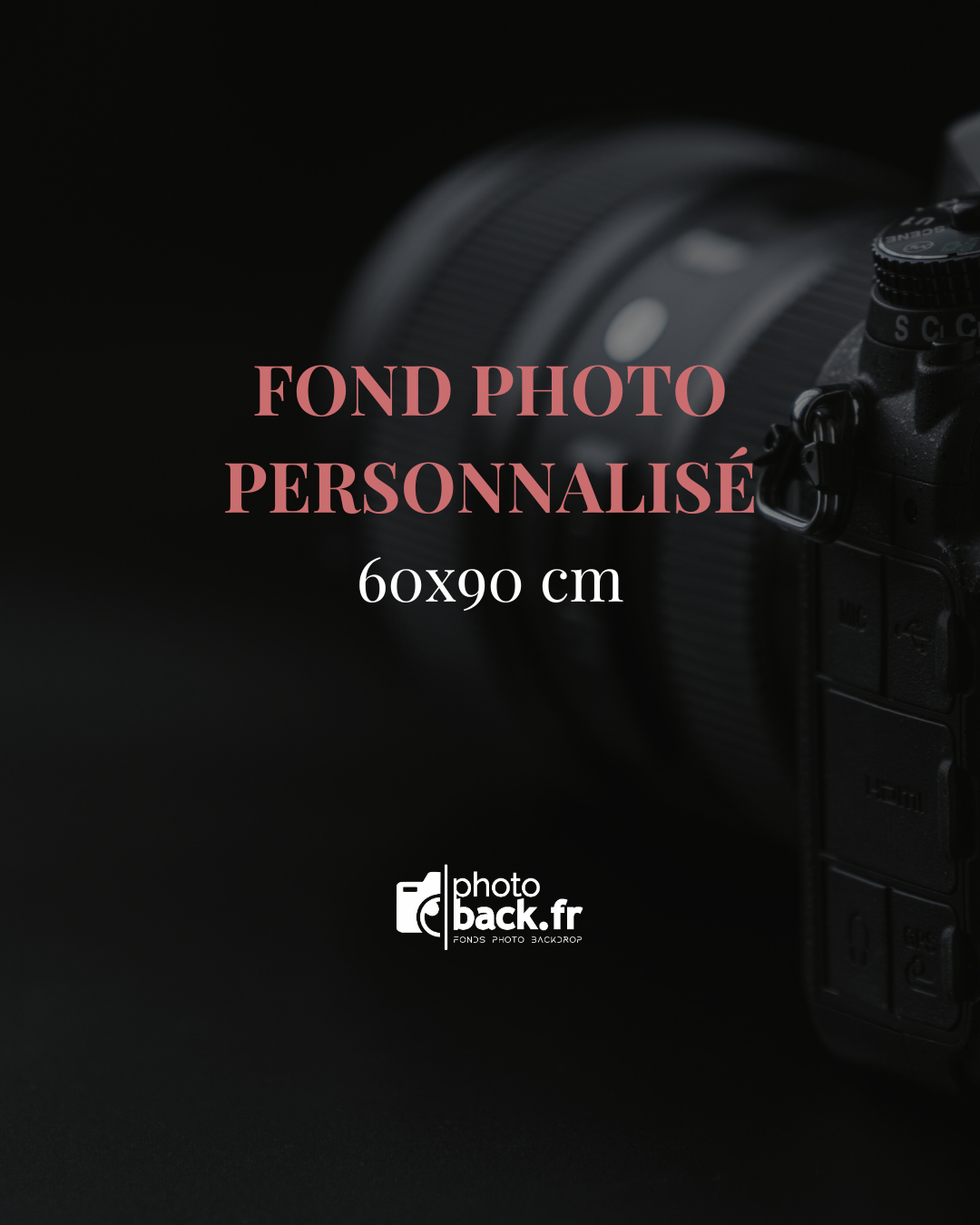 Fond Personnalisé 60x90 cm