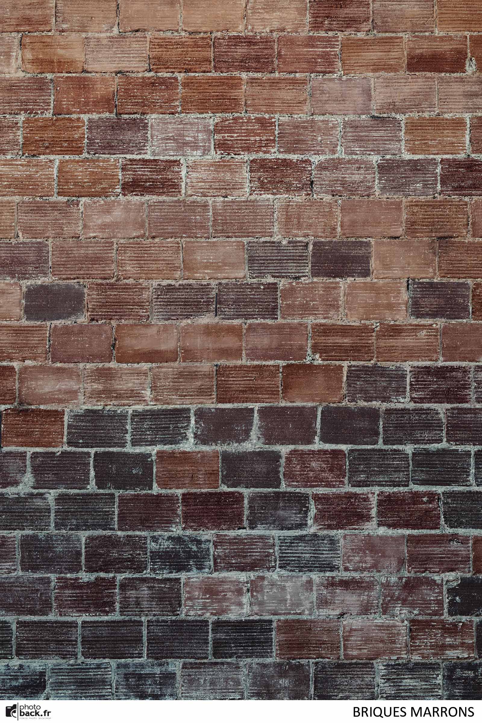 Briques marrons