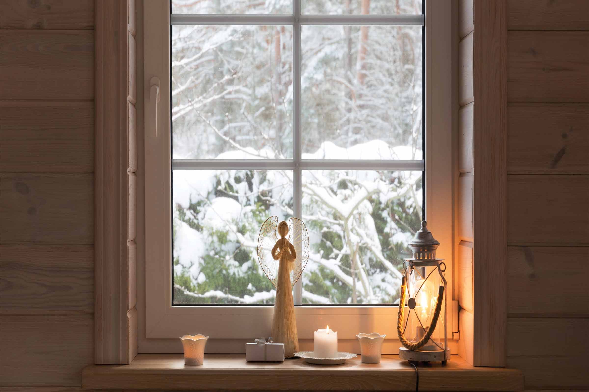 Christmas window