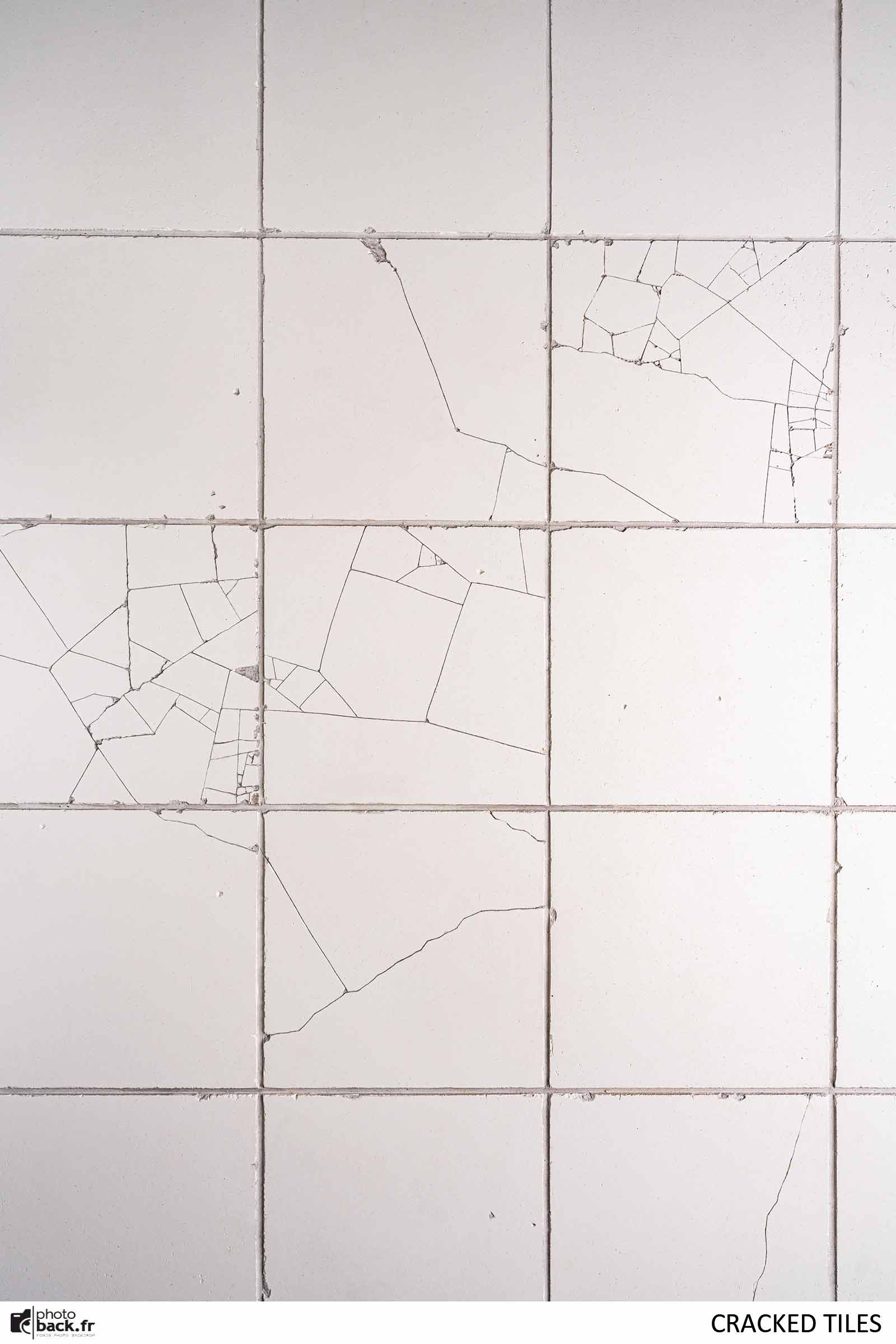 Cracked tiles