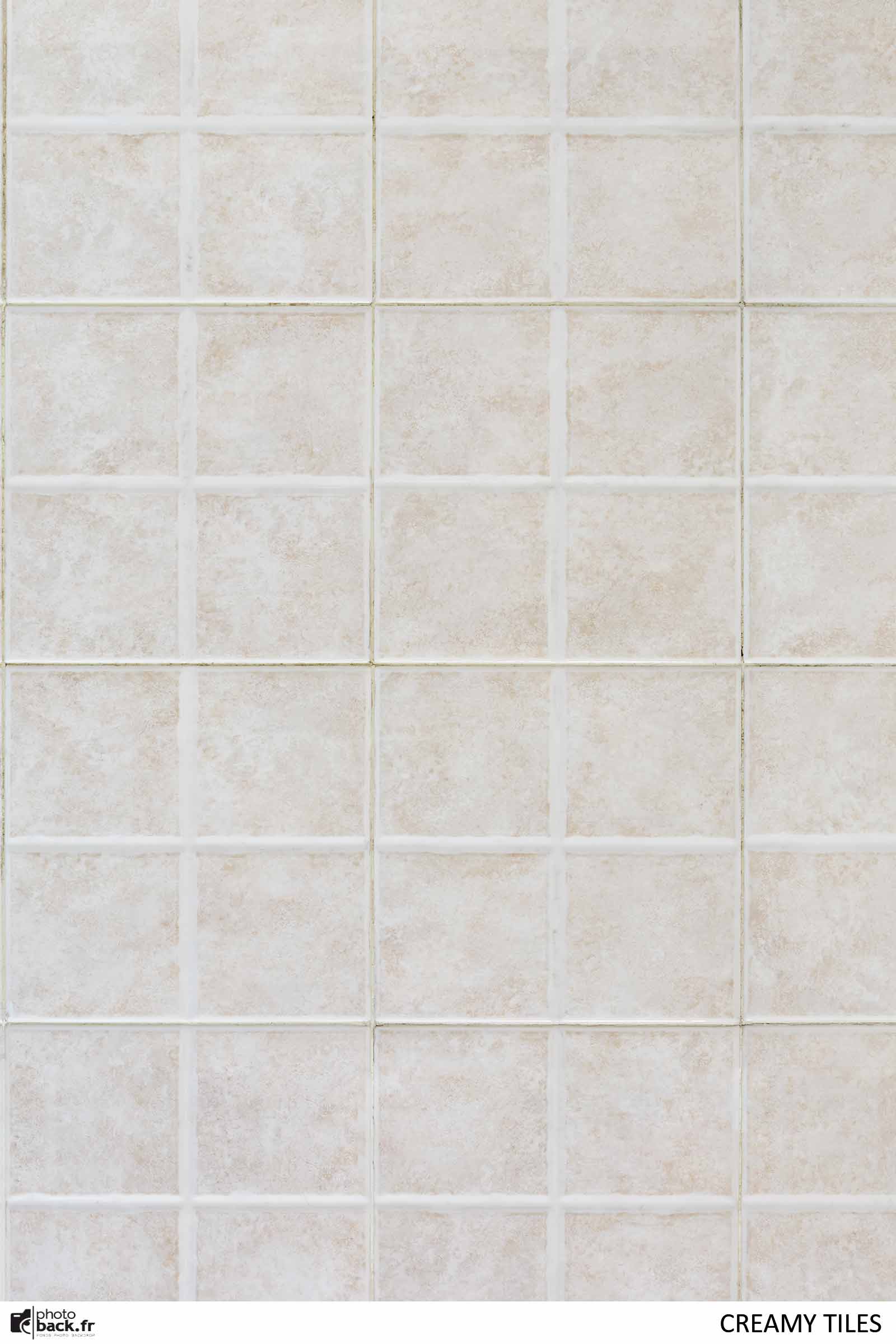Creamy tiles