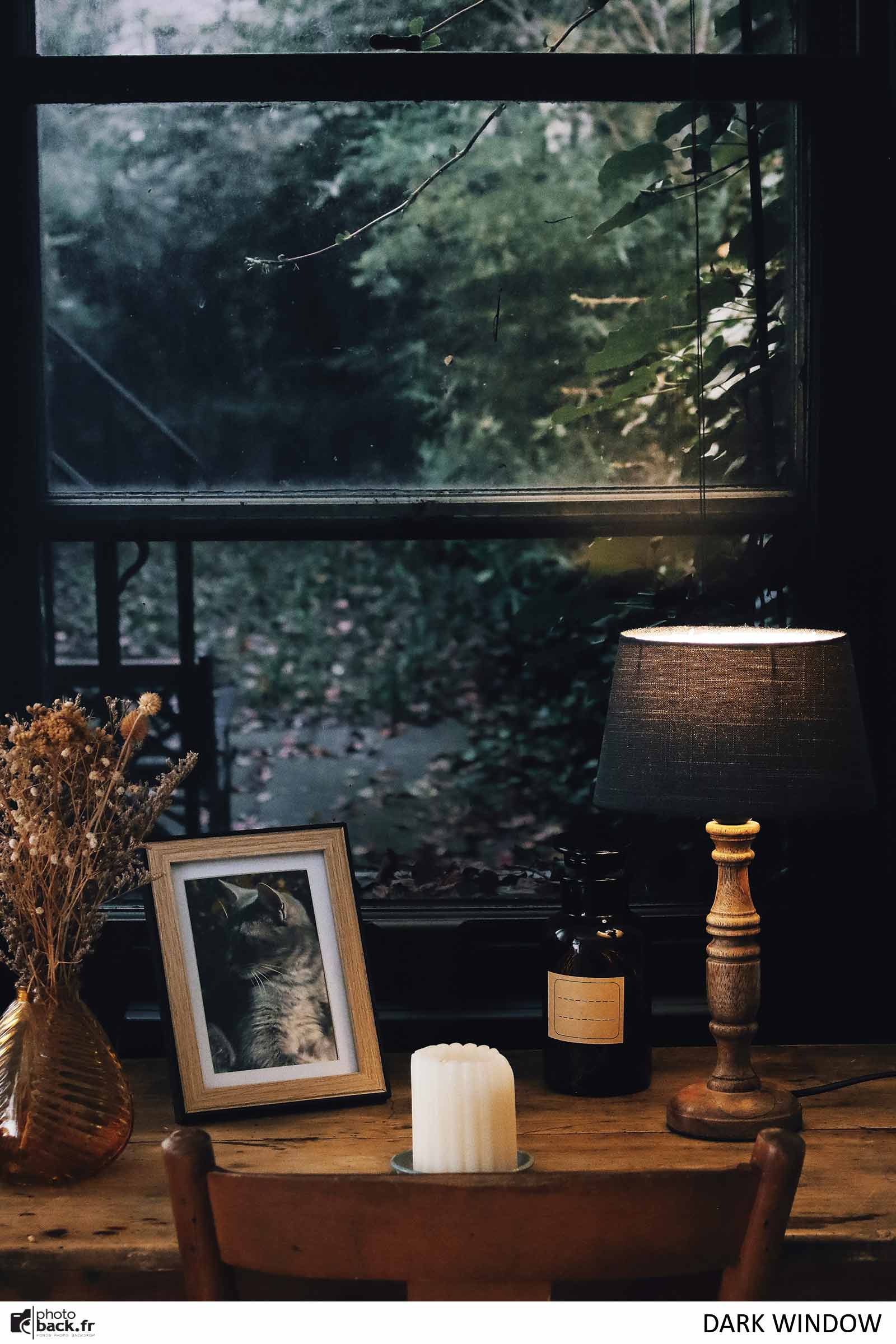 Dark window