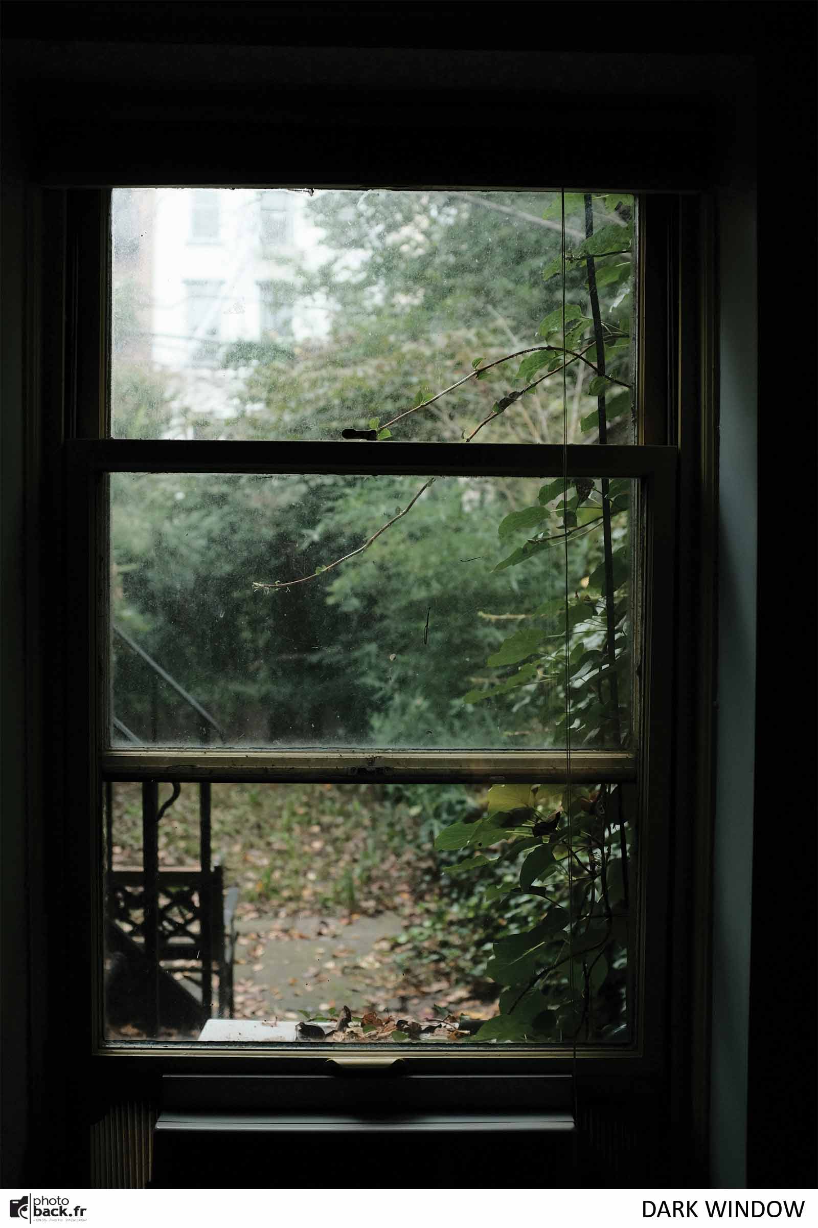 Dark window