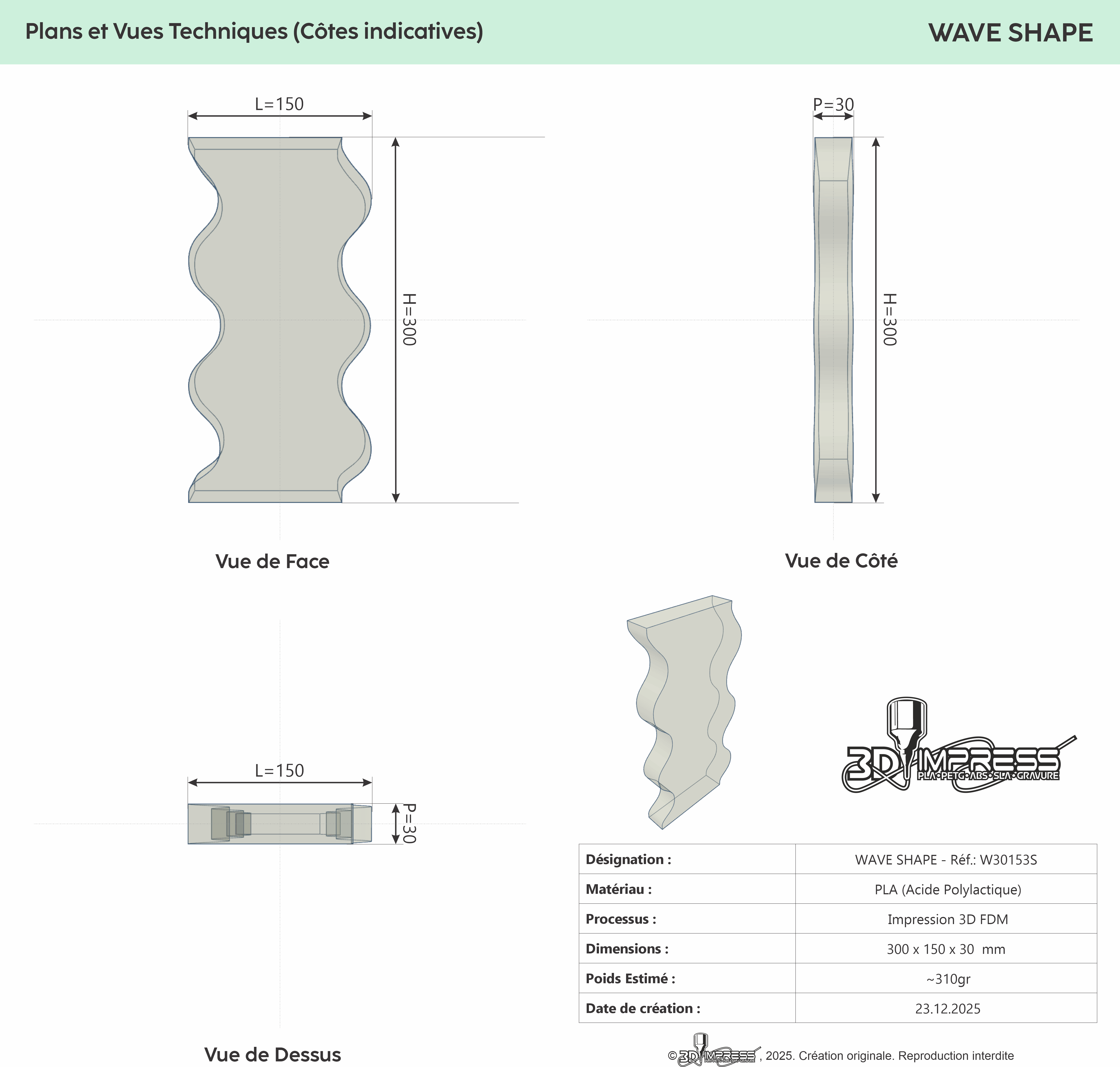 Wave shape