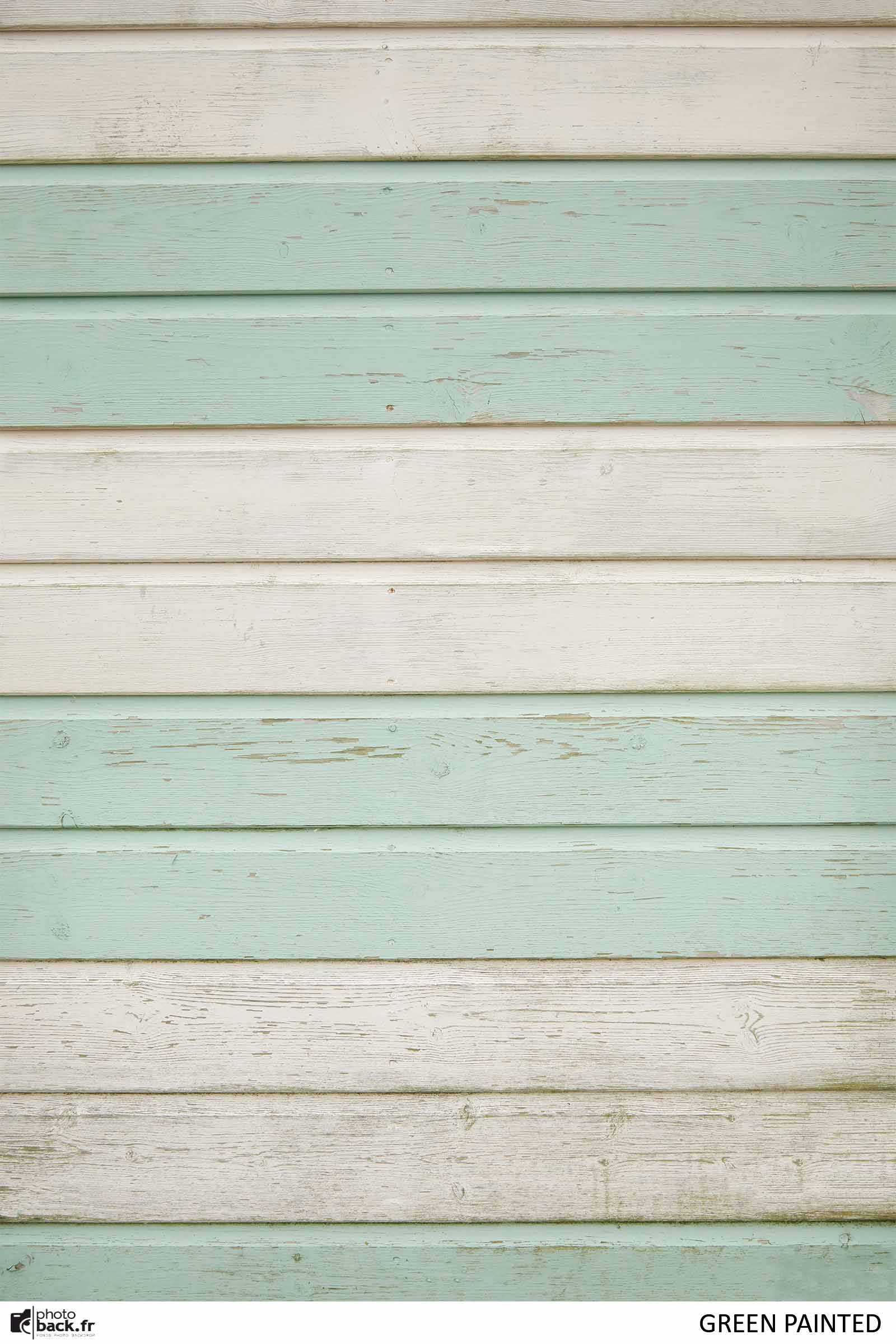 Green painted