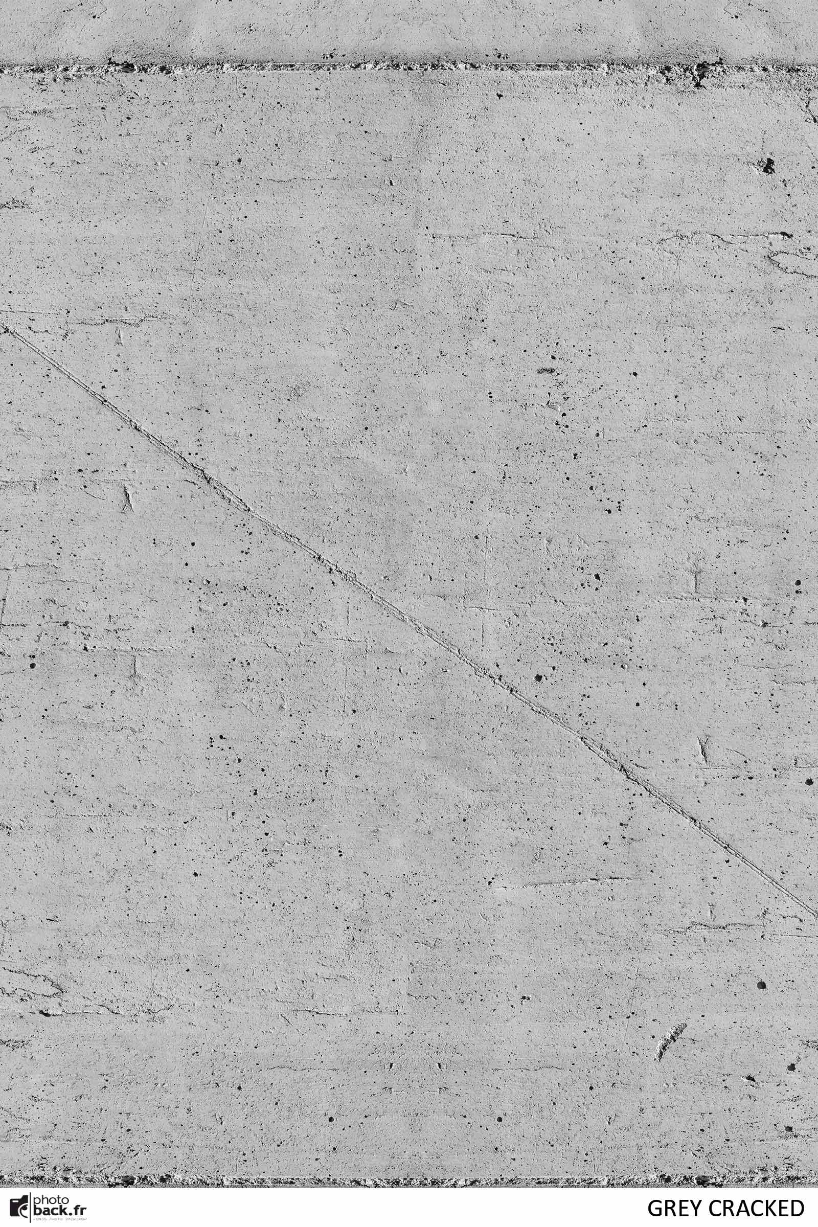 Grey cracked