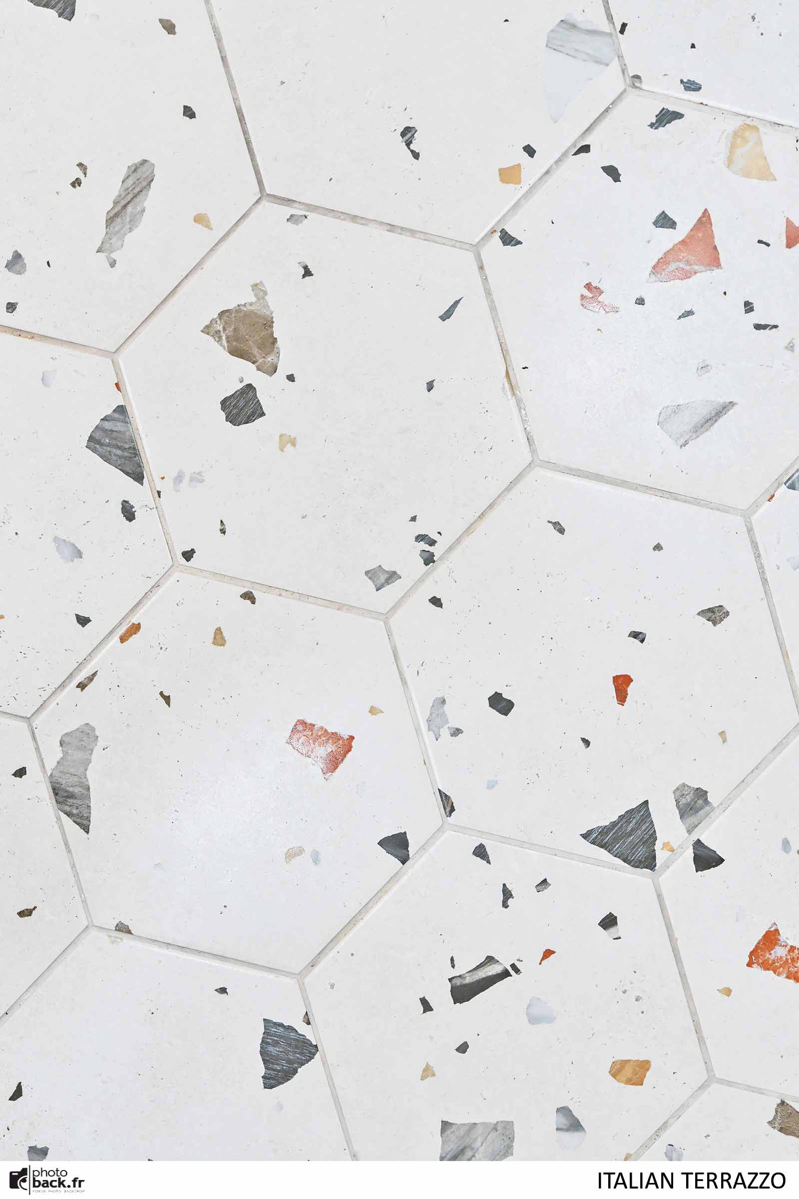 fond photo effet terrazzo italien - photoback.fr