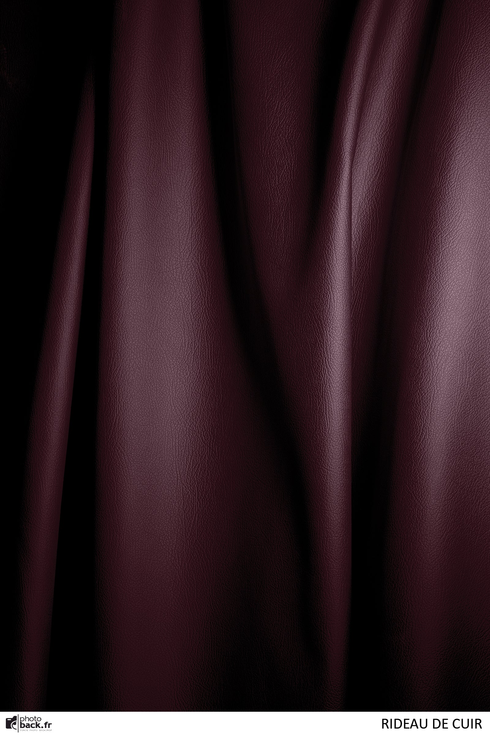 Rideau de cuir