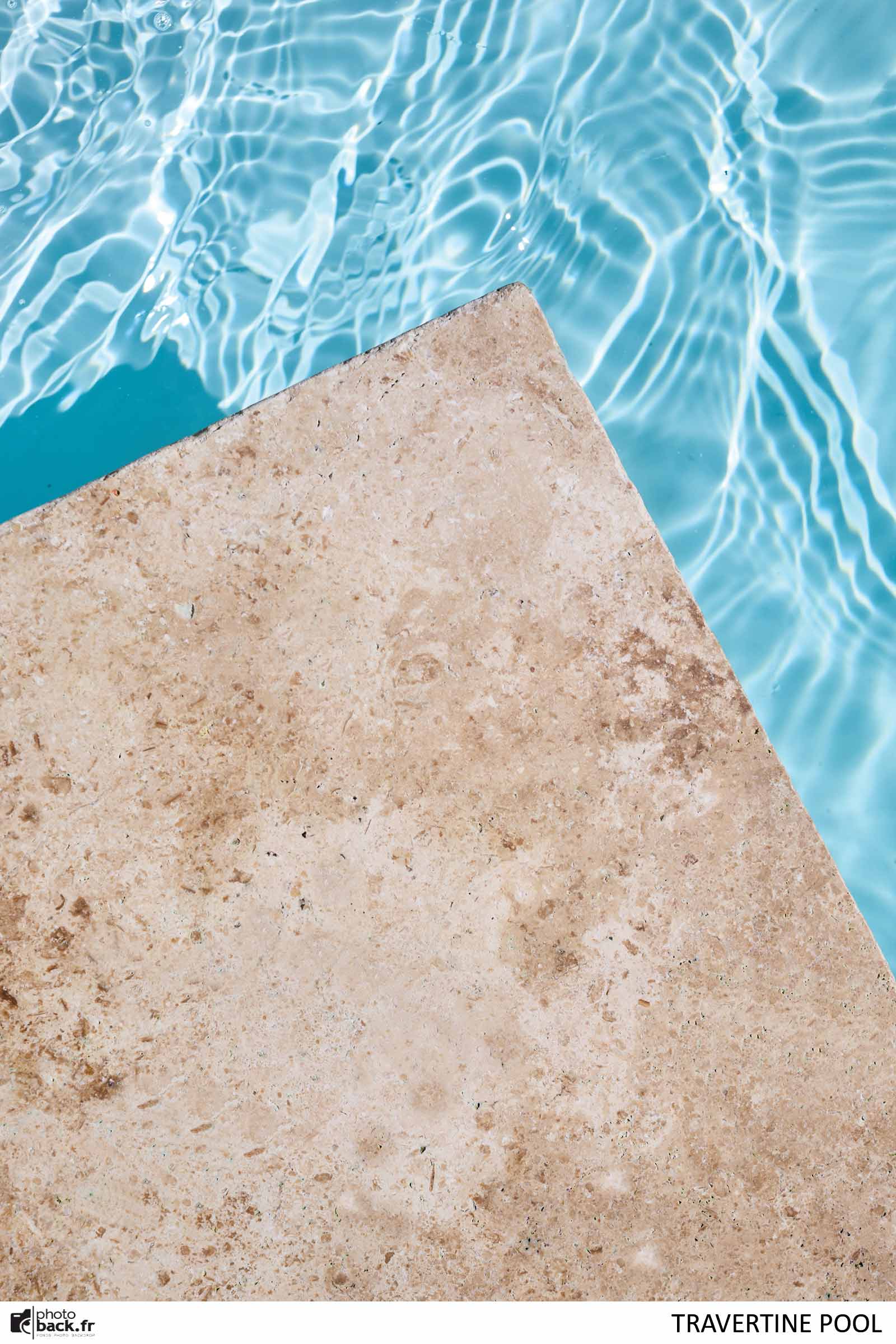 Travertine pool