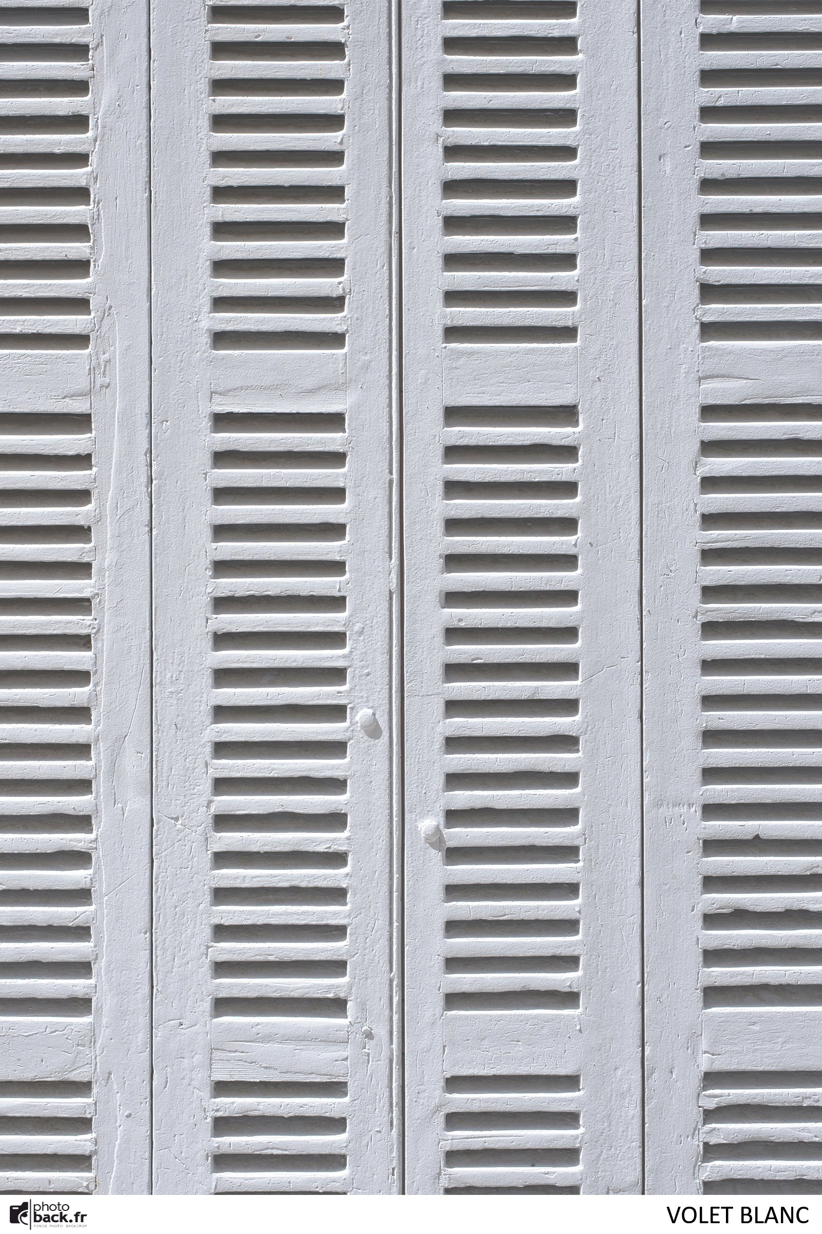 Volet blanc
