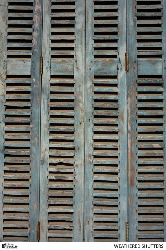 WEATHERED SHUTTERS