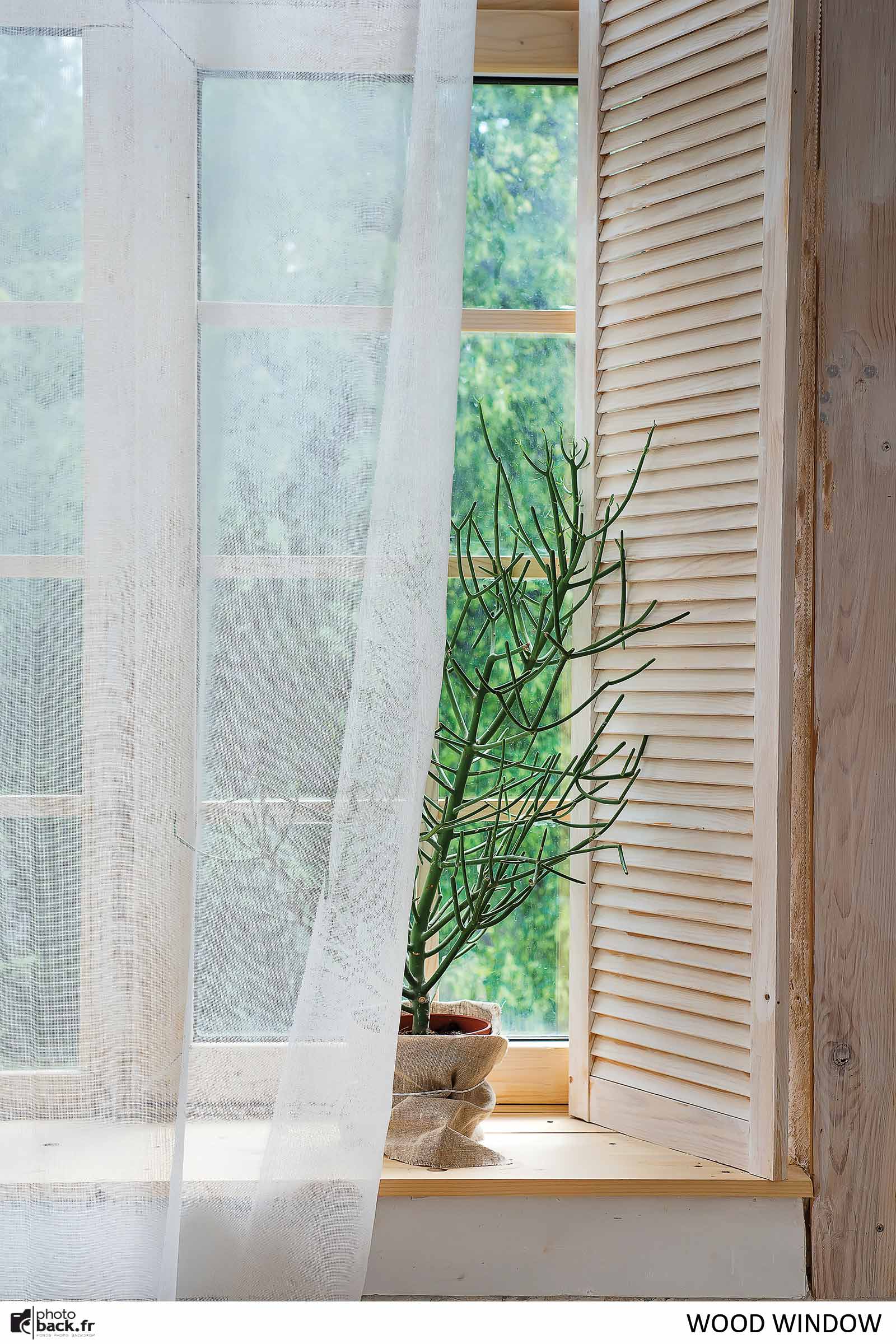 Wood window
