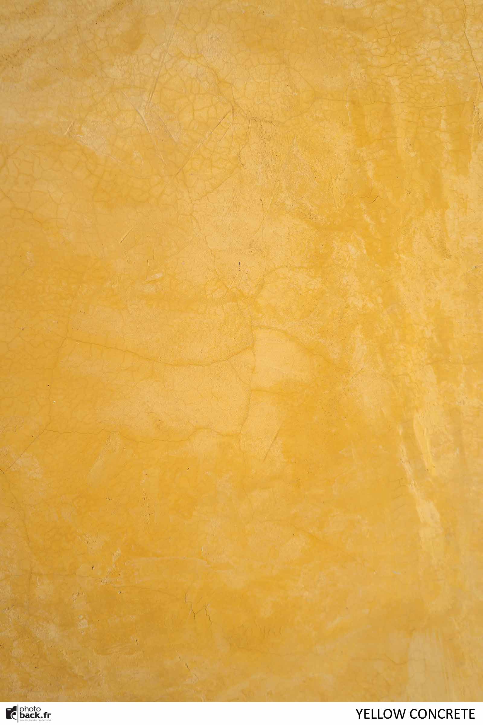 Yellow concrete