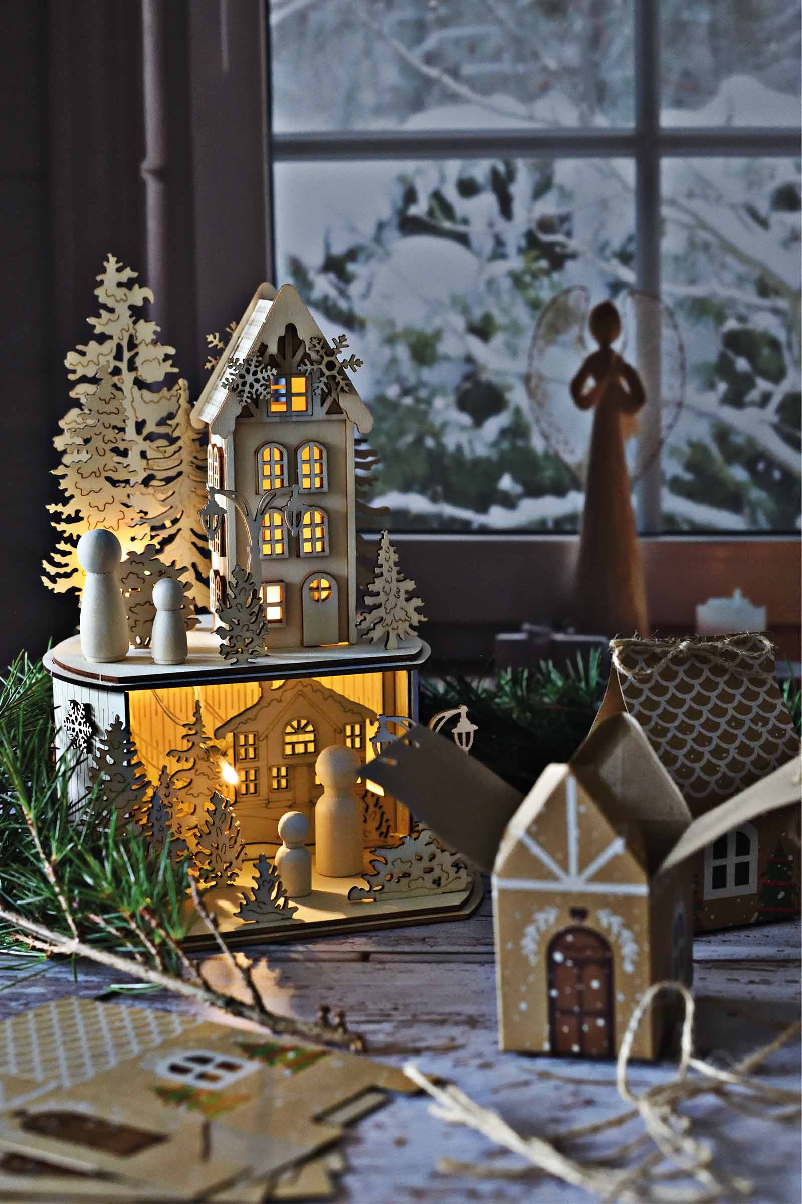 Christmas window