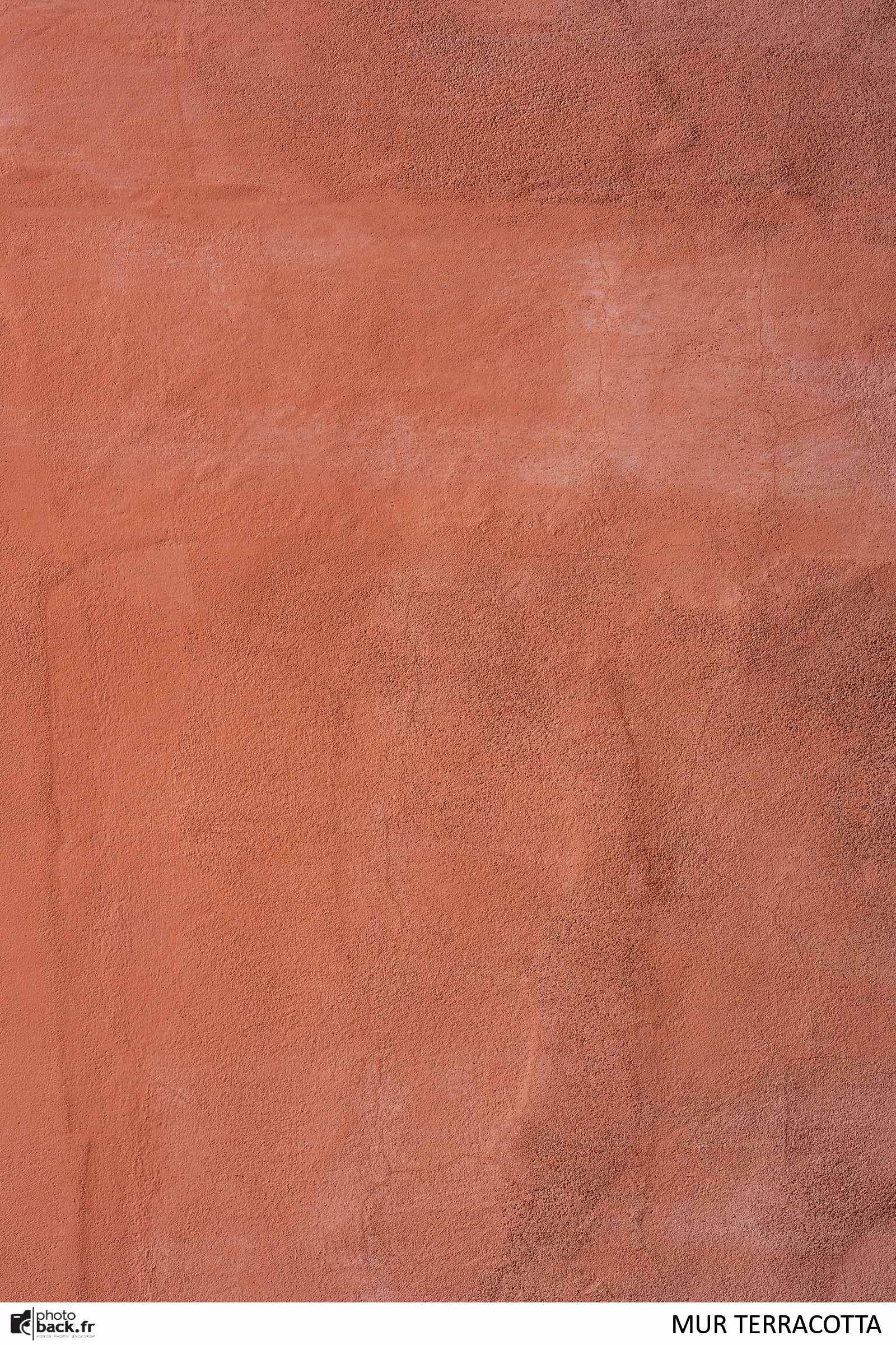 Fond Photo Mur Béton Terracotta – Photoback