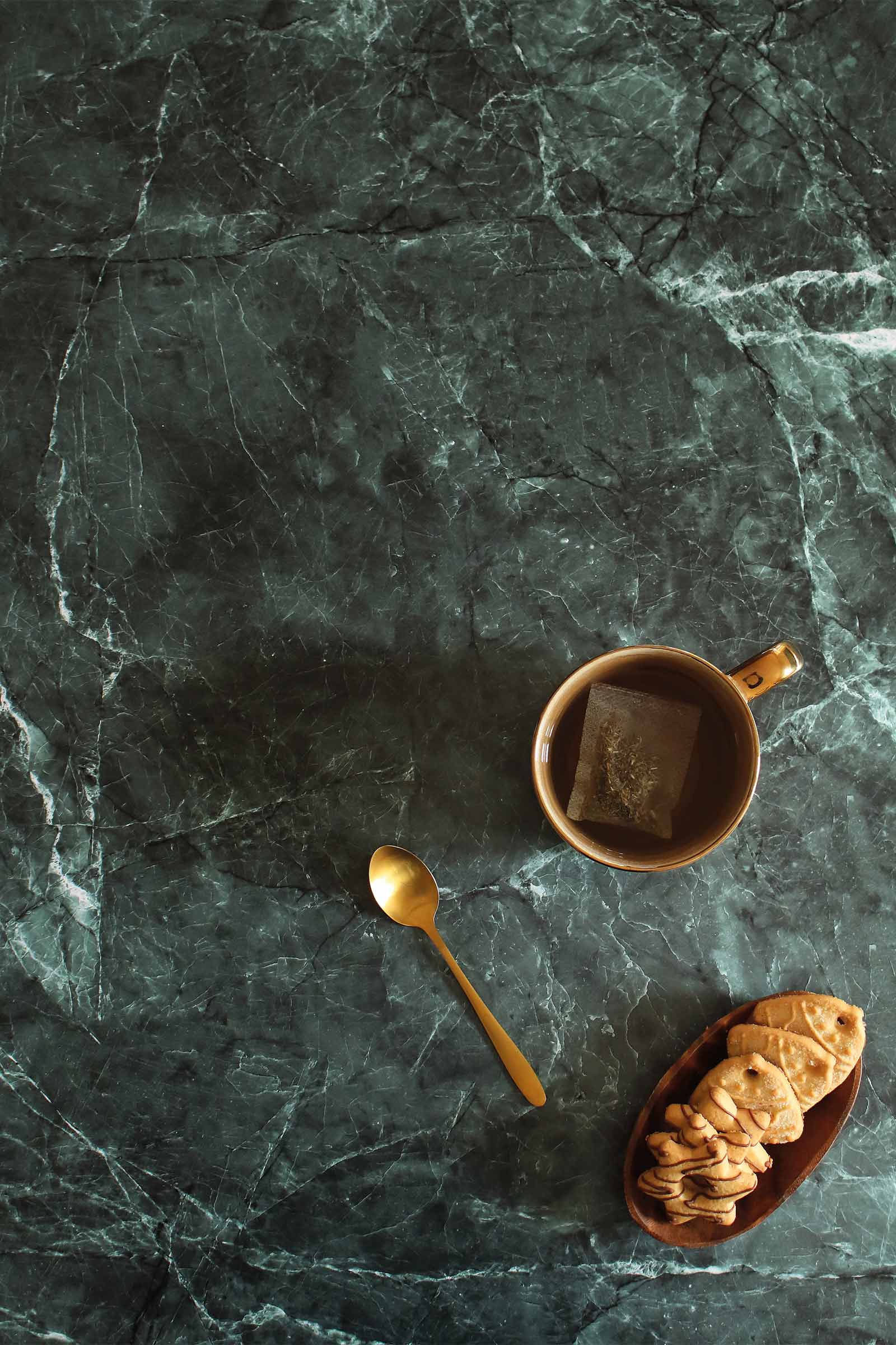 Green marble