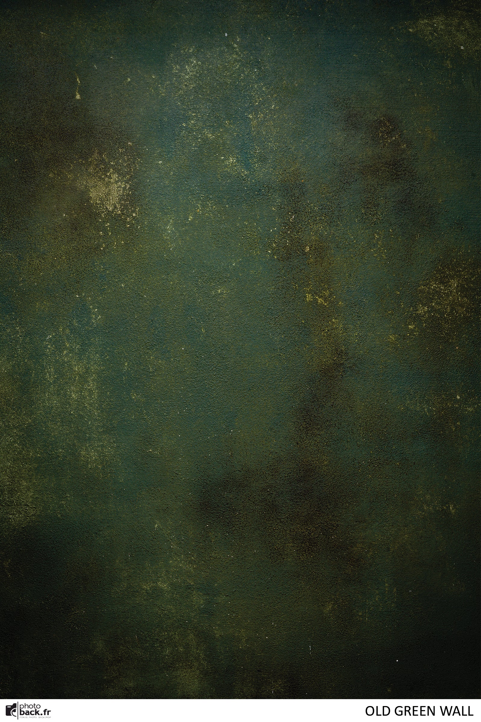 Old green wall