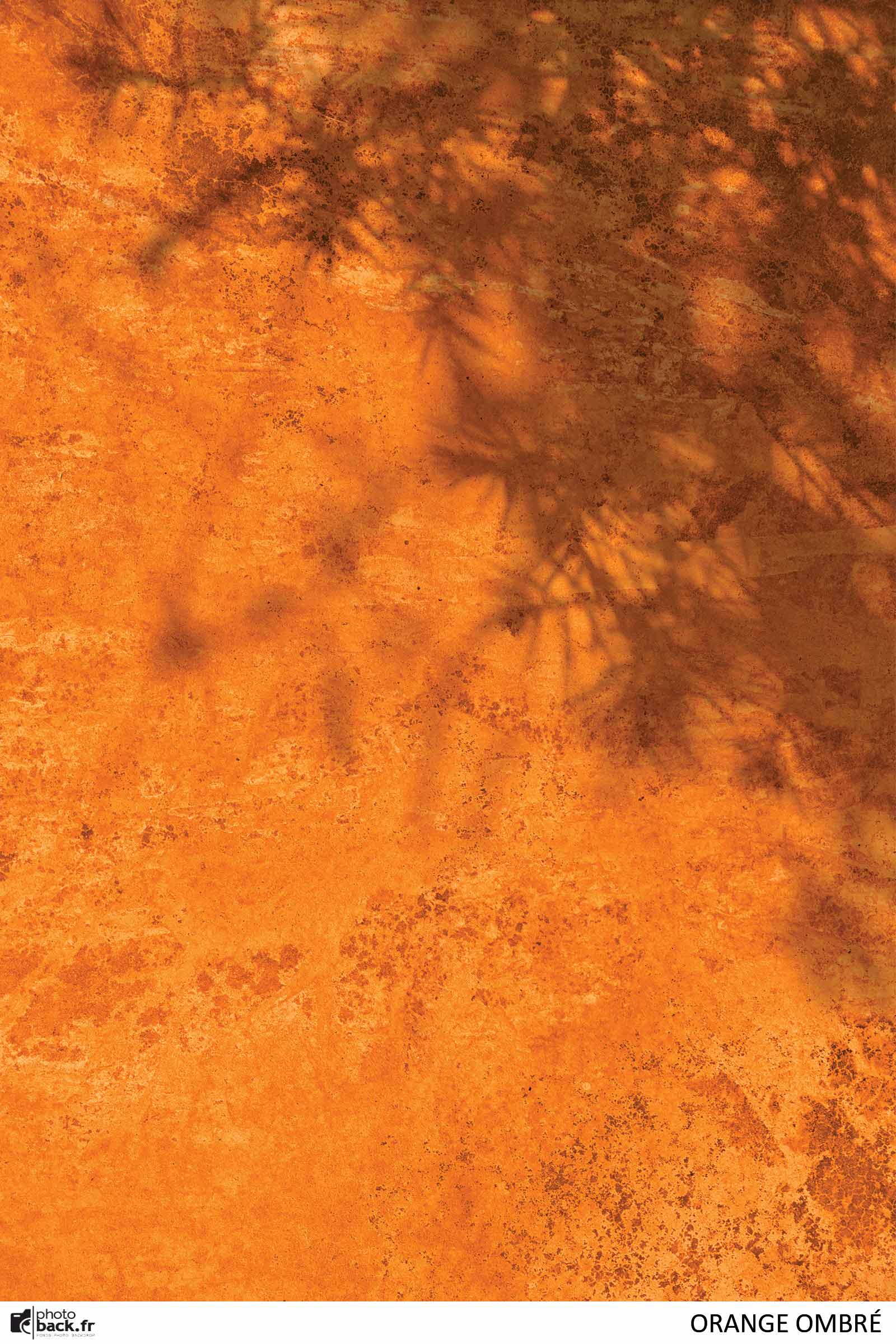 Orange ombré