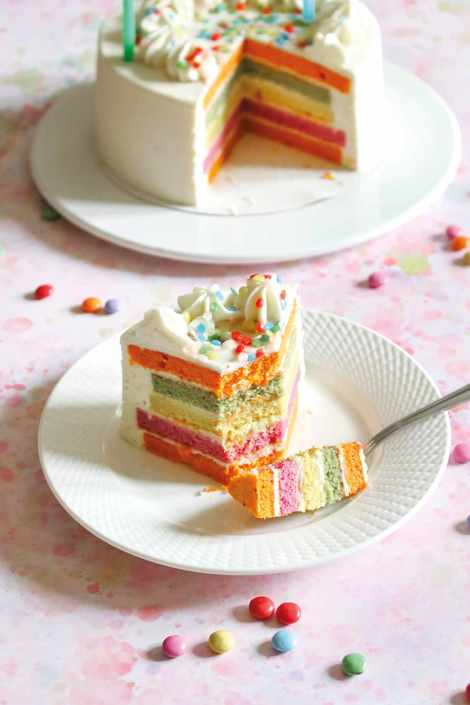 Pink rainbow