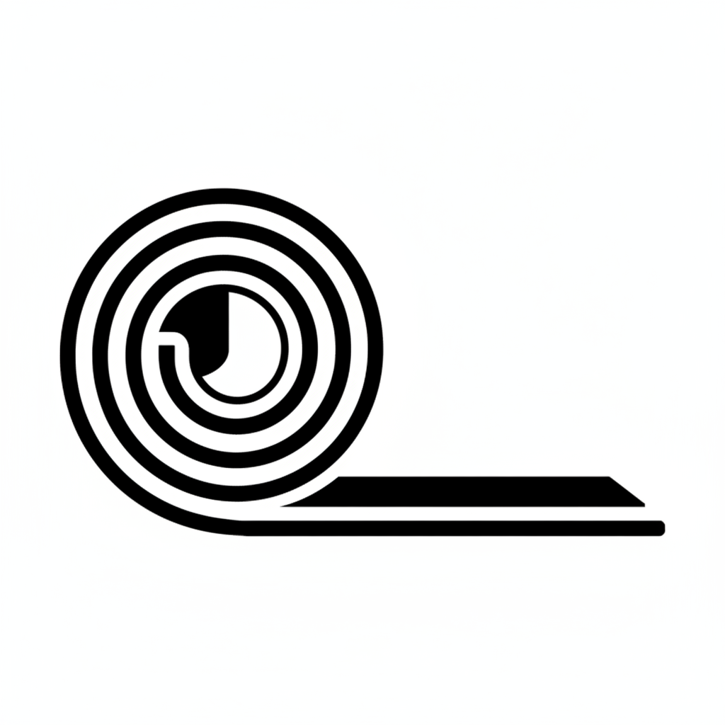 Rouleau fond blanc