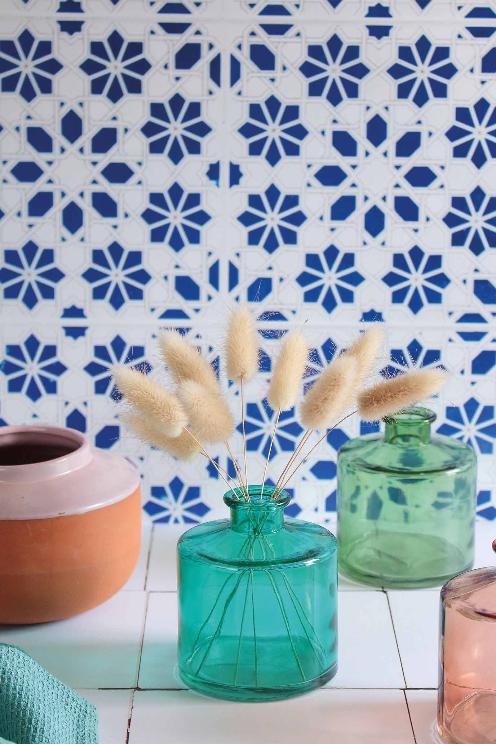 Blue oriental